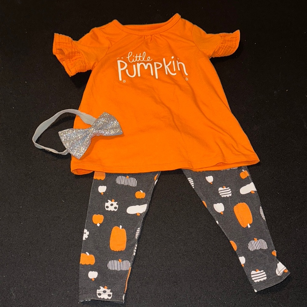 Cat & Jack Little Pumpkin Outfit